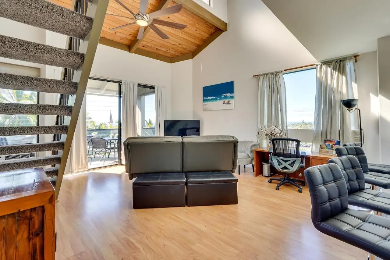 Apartment Top-Floor Kailua Bay Resort Condo With Ocean Views!